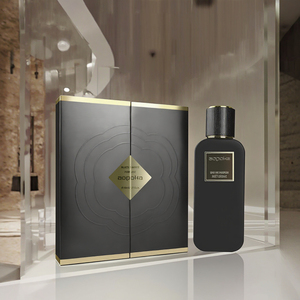 Aopoka 50ML Oriental Wood Gourmet Longue Durée Parfum <span class=keywords><strong>L</strong></span>éger Cologne pour Homme Bouteille Noire Parfum avec Parfum Brume Corps - Product Image 1