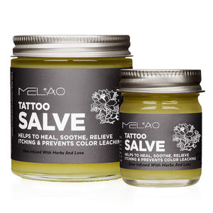 Private Label Tattoo Salbe Bio Kräuter Tattoo Salbe Feuchtigkeit spendende Nachsorge Tattoo Premium Healing Salve Farb verbesserung - Product Image 6