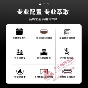 เครื่องชงกาแฟเรดติน่าแบบหัวคู่ หน้าจอสัมผัส 7.0 นิ้ว ควบคุมอุณหภูมิด้วยระบบ PID สำหรับใช้งานเชิงพาณิชย์ - Product Image 5
