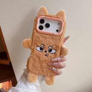 <span class=keywords><strong>Coque</strong></span> <span class=keywords><strong>de</strong></span> <span class=keywords><strong>téléphone</strong></span> <span class=keywords><strong>Kawaii</strong></span> en fourrure <span class=keywords><strong>de</strong></span> chiot avec design mains et pieds pour iPhone 18 Pro Max, <span class=keywords><strong>coque</strong></span> <span class=keywords><strong>de</strong></span> protection souple d'hiver pour iPhone 17 16 15 14 - Product Image 6