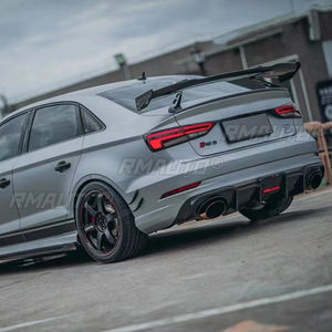 Alerón Trasero de Fibra de Carbono para Maletero, Accesorios para Automóviles Audi TT RS R8 A3 A4 A5 A6 A7, Alerón Trasero de FRP - Product Image 4