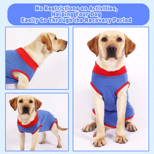 Famicheer Dog Post Medical Castration Recovery Suit Dog Body para cirugía Moda Mujer Ropa Abrigos y chaquetas estampadas CN;ZHE - Product Image 5