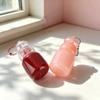 Großhandel 3ml Schlüsselanhänger Lippenöl-Verpackung, individuell anpassbar, ABS mit großem Applikator, nachfüllbarer leerer Lipgloss-Behälter, tragbare Lipgloss-Tube
