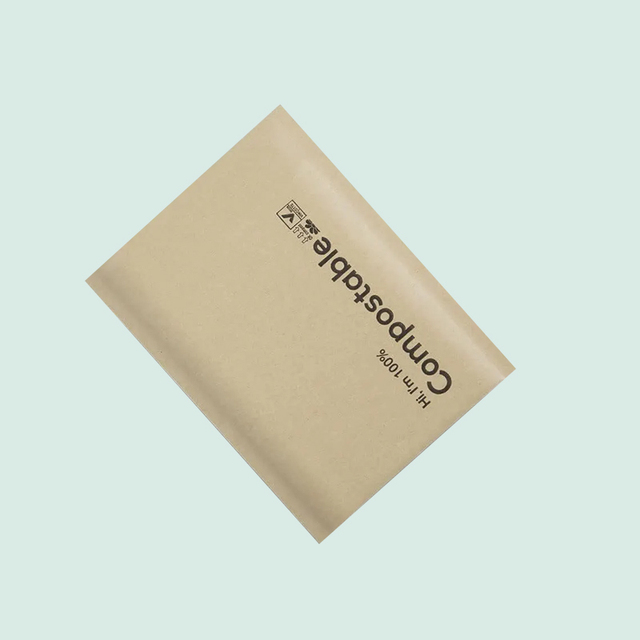 High Quality Padded Bubble Compostable Bag Customized Size 100% Compostable Kraft Paper Bubble Mailer