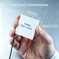 Module de refroidissement thermoélectrique TES1-12701 TEC 12V Peltier, mini-refroidisseur, dissipateur thermique, plaques de semi-conducteurs, cellules thermoélectriques