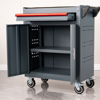 Nouveauté : Armoire à outils en acier de haute qualité, chariot à outils roulant pour atelier, garage, rangement # Tendances JimBon en gros