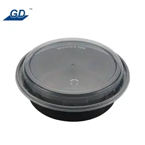 Wholesale Pp Plastic Microwave Takeaway Box Disposable Food Container With Lids
