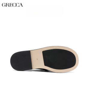 Высококачественные женские тапочки из натуральной кожи: легкие, модные, на плоской подошве, для улицы. Ограниченное предложение! - Product Image 3