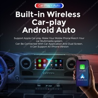 Mekede MNB 12,3 pulgadas doble pantalla IPS Android radio de coche electrónica automática 4G WIFI GPS para Benz Sprinter 2018 2019 2010 2011 2024