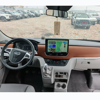 Minibus JAC TOANO 16 places à toit haut 2025, diesel 4-6L, manuel, Euro 4, conduite à gauche, occasion comme neuf, en stock