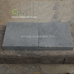 Carrelage mural antidérapant en pierre <span class=keywords><strong>calcaire</strong></span> gris foncé - Product Image 3