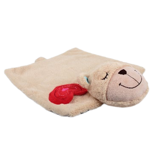 Giocattolo di Peluche a Forma di Cuore con Battito Cardiaco per Cuccioli di Alta Qualità Coperta con Battito Cardiaco per Cani per il Sonno e il Sollievo dall'Ansia - Product Image 1