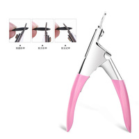 WELLFLYER NTCU-046 vente en gros coupe-ongles bricolage Nail Art extension française coupe ongles en forme de U manucure coupe-ongles Kit