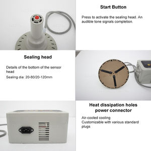 Machine de scellage électromagnétique portative HZPK pour bouteilles, bocaux et boîtes en plastique et en verre - Product Image 4