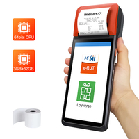 Terminal Punto de Venta Móvil Noryox NB55 NB65 con Impresora Térmica de 80 mm, Lector NFC, Android 14 GMS Todo en Uno de 6.5 Pulgadas