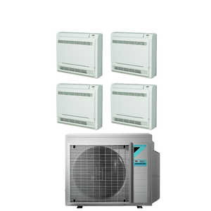 DAIKIN bluevolution เครื่องปรับอากาศตั้งพื้นแบบสี่ตัวอินเวอร์เตอร์แบบแยก FVXM-F ซีรีส์9 + 9 + 9 + 9พร้อม4MXM80N R-32 Wi-Fi อุปกรณ์เสริม - Product Image 3