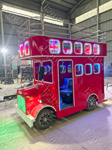 <span class=keywords><strong>Bus</strong></span> touristique électrique de luxe à deux étages pour parc d'attractions, modèle London Sightseeing <span class=keywords><strong>Bus</strong></span>, à vendre - Product Image 5