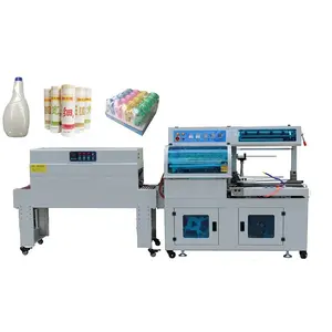 Make press shrink wrap pack machine equipment sale sleeve shrink etichettatrice termoretraibile etichettatrice