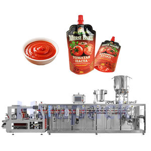 HUAPACK-Machine d'emballage et de remplissage peseuse multi-têtes avec bec pour ketchup liquide - Product Image 1