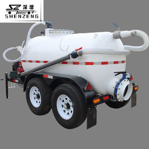 सेप्टिक ट्रकों के लिए वैक्यूम टैंक का ट्रेलर ट्रेलर - Product Image 2