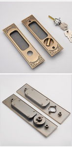 Serrure de <span class=keywords><strong>porte</strong></span> <span class=keywords><strong>coulissante</strong></span> pour armoire intérieure, serrure invisible pour <span class=keywords><strong>porte</strong></span> <span class=keywords><strong>coulissante</strong></span> de salle de bain ou de balcon, quincaillerie de serrure de <span class=keywords><strong>porte</strong></span> <span class=keywords><strong>coulissante</strong></span> - Product Image 2
