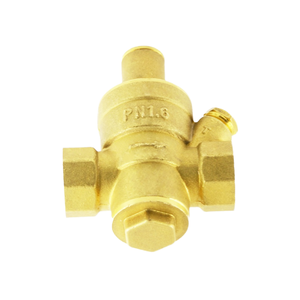 Van điều chỉnh nước bằng tay DN15 có đồng hồ đo 1/2 \ "BSP van giảm áp - Product Image 2