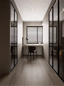 Fabricant de meubles sur mesure Meubles de chambre à coucher Armoire moderne modulaire en bois Design Garde-robe de chambre Style minimaliste - Product Image 2