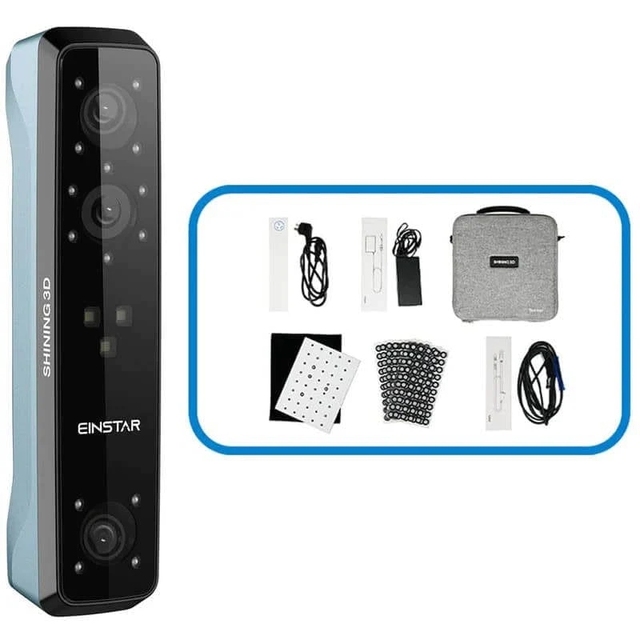 China Handheld Cheap Price Shining Einstar Human Body 3d Scanner Portable Full Body Foot Face Einstar 3d Scanner for 3d Printer