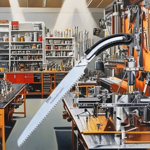 Sega a Mano in Acciaio di Alta Qualità per <span class=keywords><strong>Potatura</strong></span>, Sega per Metallo e Plastica, per Taglio di Pannelli da Giardino e Prodotti in Legno - Product Image 3