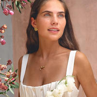 Collier pendentif personnalisé en argent sterling 925 avec zircon, breloque couleur or, collier à anneaux superposés pour femme, bijoux