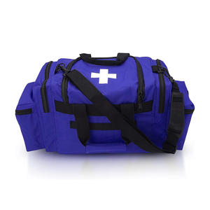 Almacenamiento personalizado portátil profesional EMT bolsa de trauma de emergencia botiquín de primeros auxilios para trauma médico para la escuela de la oficina en casa - Product Image 3