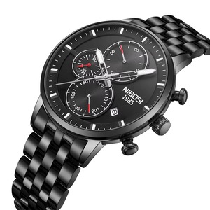 Montre de sport de luxe à quartz pour homme Drioshipping, étanche, date automatique, en alliage doré, tendance 2531 Relogio - Product Image 2