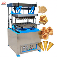 Machine de plateau d'oeufs de cône de gaufrette de crème glacée de cuisson de coquille de Monaka Taco Choco de haute qualité