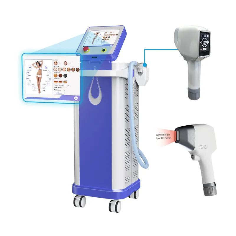 Professional full body 3 wavelength diode laser hair removal machine price