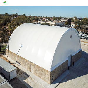 Carpa de almacenamiento resistente a la nieve de 30x60m con tela de PVC duradera y un marco reforzado diseñado para el almacenamiento al aire libre de alta resistencia. - Product Image 3
