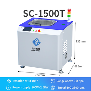 מערבל ואקום צנטריפוגלי פלנטרי 1.5 ליטר בעל יעילות גבוהה עם מנוע סרבו להוצאת גזים עבור כימיקלים, תערובת סוללות, אפוקסי, שרף תרמי - Product Image 6