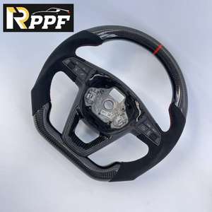 Volante de Fibra de Carbono Real Personalizado para <span class=keywords><strong>Seat</strong></span> Arona 2017-2020, <span class=keywords><strong>Leon</strong></span> Arona, Ibiza, Ateca, Toledo - Product Image 2