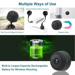 DIFANG 1080p HD A9 <strong>Mini</strong> <strong>Camera</strong> Wifi <strong>Wireless</strong> Security Protection Magnetic Buckle Camara Espia <strong>Mini</strong> Cameraa - Product Image 4