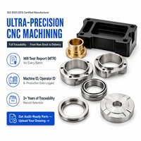 Pièces usinées sur mesure en aluminium et acier inoxydable, service de prototypage de précision, services d'usinage CNC professionnels
