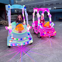 Nouvelle Voiture Électrique de Loisirs pour Enfants du Gabon, Utilisation Intérieure et Extérieure, pour Jardin et Place Publique, Double Éclairage, et Voiture Tamponneuse Extérieure pour Adultes