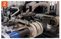 Machine à laminer avec adhésif thermofusible