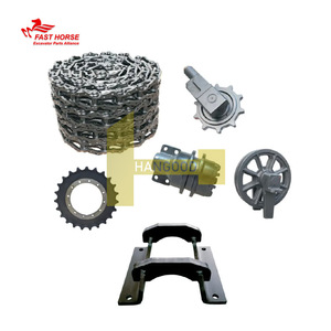 Hangood Excavator Cadena de pista de la excavadora de la cadena de la pista <span class=keywords><strong>20Y</strong></span>-<span class=keywords><strong>32</strong></span>-<span class=keywords><strong>00300</strong></span> Montaje de enlace de pista Piezas de maquinaria de construcción Enlace de pista de la Pc200-7 DE LA Pc200-6 - Product Image 3