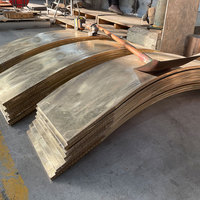 Plaques coulissantes auto-lubrifiantes durables de haute qualité en alliage de cuivre personnalisable Blocs résistants à l'usure en bronze Services de coulée
