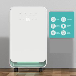 Nouveau design, faible bruit, purificateur d'air 10L/jour, déshumidificateur à compresseur, déshumidificateurs portables pour la maison avec des fonctionnalités intelligentes, déshumidificateur OEM - Product Image 6
