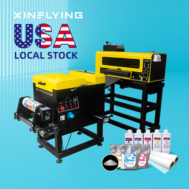 USA Local Stock 13 Inch A3 DTF Printer Set Includes Printer Powder Shaker Oven 110V 5-7days Delivery