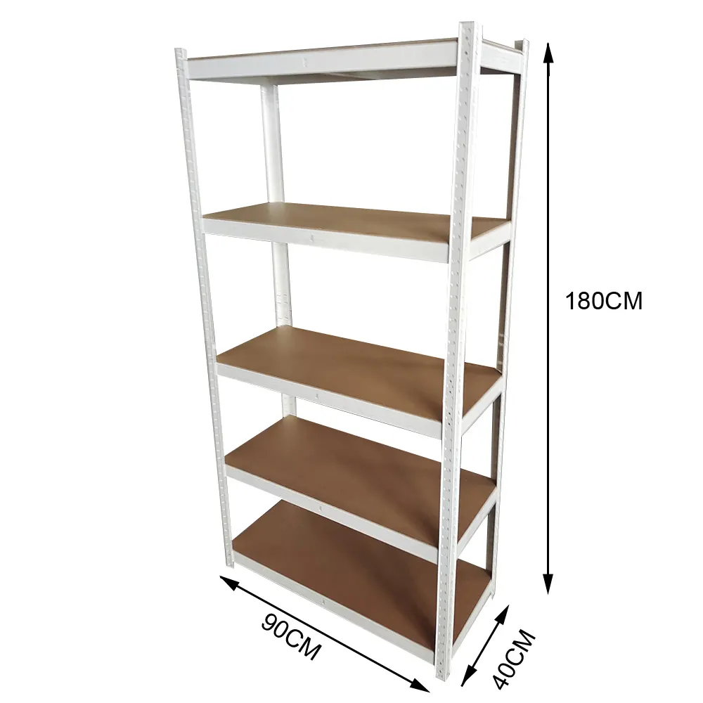 رف الرف متعددة مستوى رف معدني الخشب حامل أرفف معدني 5 طبقات