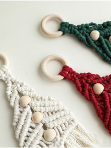 Decoración Interior del Hogar, Arte Textil Personalizado, Algodón Navideño Moderno y Duradero, Regalos <span class=keywords><strong>de</strong></span> Boda <span class=keywords><strong>de</strong></span> Looen Zhejiang - Product Image 2