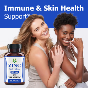 Cápsulas Blandas de Zinc OEM ODM con Vitamina C y 50 mg de Zinc, Apoya la Función del Sistema Inmunológico, Suplemento Dietético para Adultos - Product Image 3