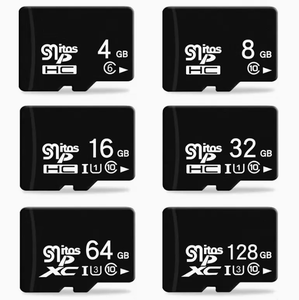 <span class=keywords><strong>Tarjeta</strong></span> de Memoria de Alta Velocidad de 64 GB para Cámaras de Vigilancia, Clase 10, TF de 128 GB para <span class=keywords><strong>Tarjeta</strong></span> MicroSD de 32 GB, Material Plástico, DVR, GPS, MP3, Teléfono - Product Image 1