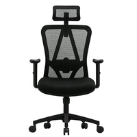 Chaise de bureau de luxe robuste importée de Chine et d'Inde, en nylon, avec fonctions réglables, en tissu, pour usage domestique ou professionnel